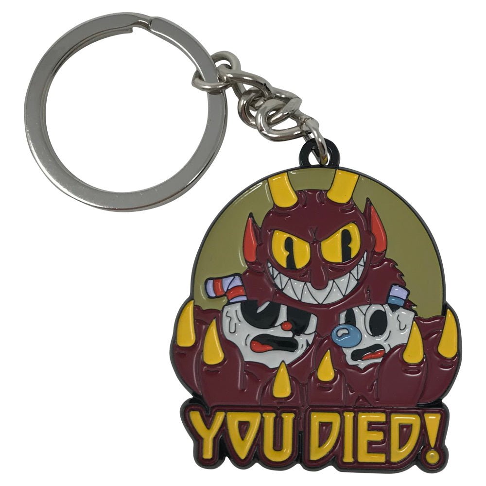 CUPHEAD カップヘッド - You Died Limited Edition Key Ring / 世界限定9995個 / キーホルダー - PGS